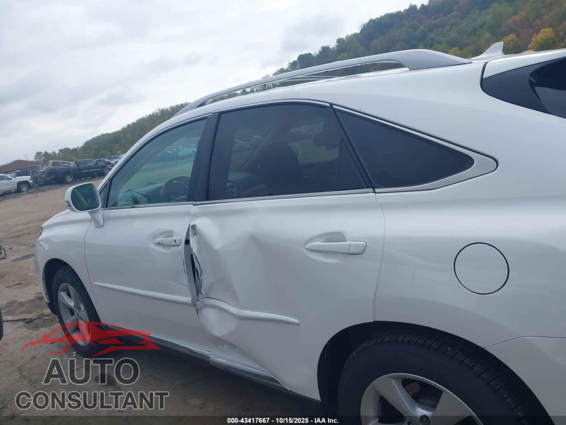 LEXUS RX 350 2011 - 2T2BK1BA6BC110263