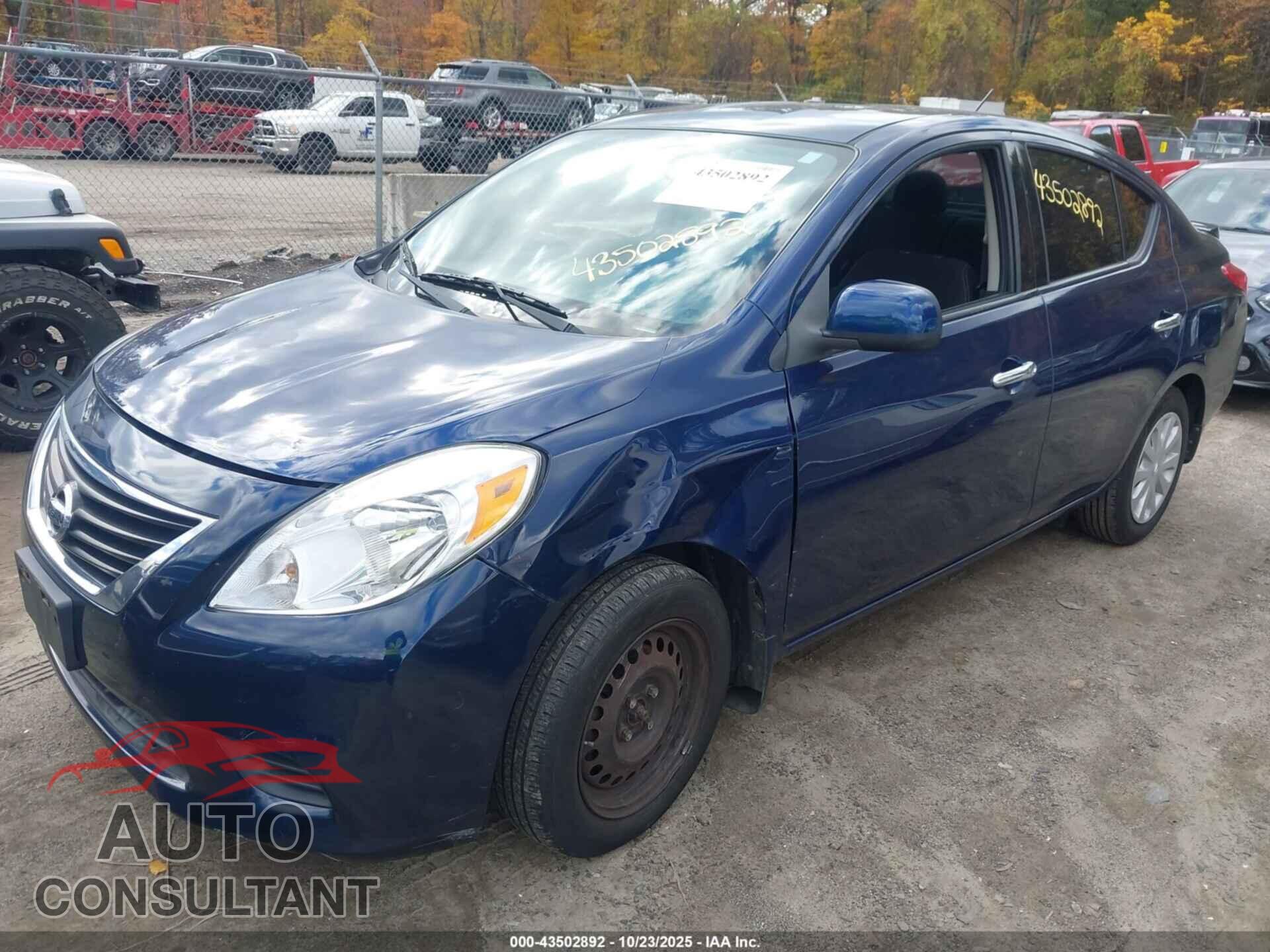 NISSAN VERSA 2014 - 3N1CN7AP7EL873857