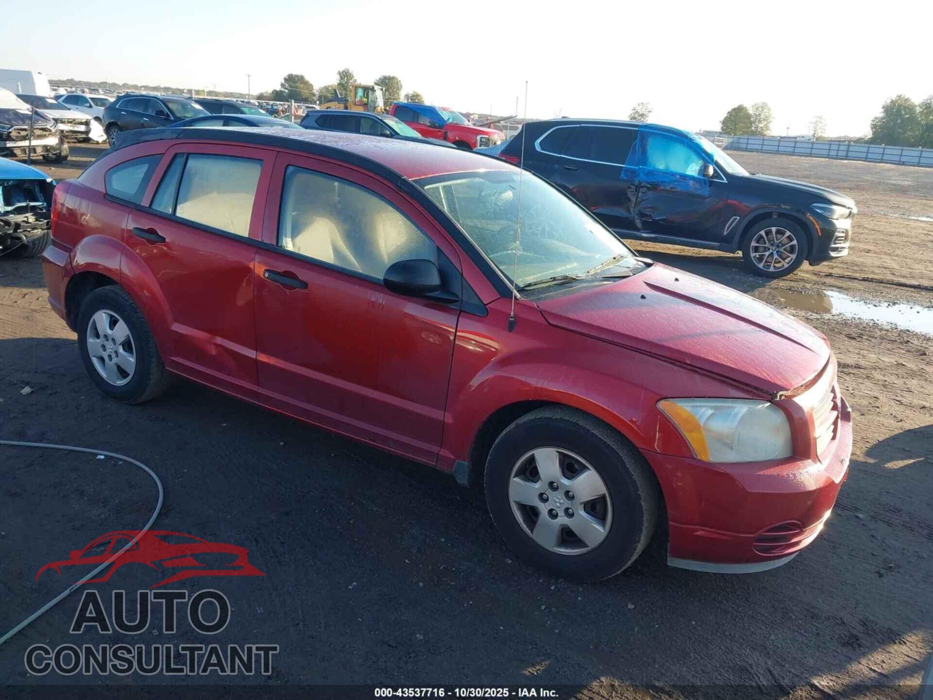 DODGE CALIBER 2009 - 1B3HB28A89D164724