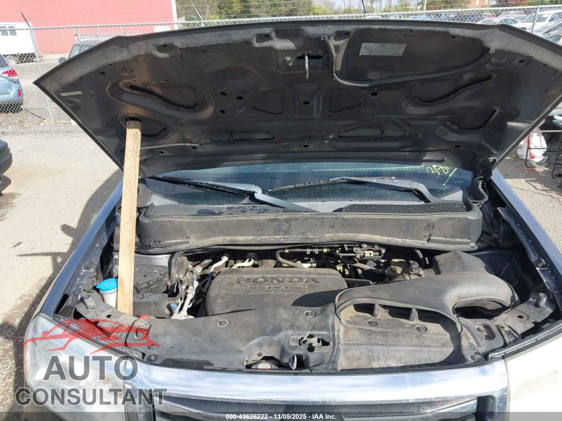 HONDA PILOT 2013 - 5FNYF4H51DB038157