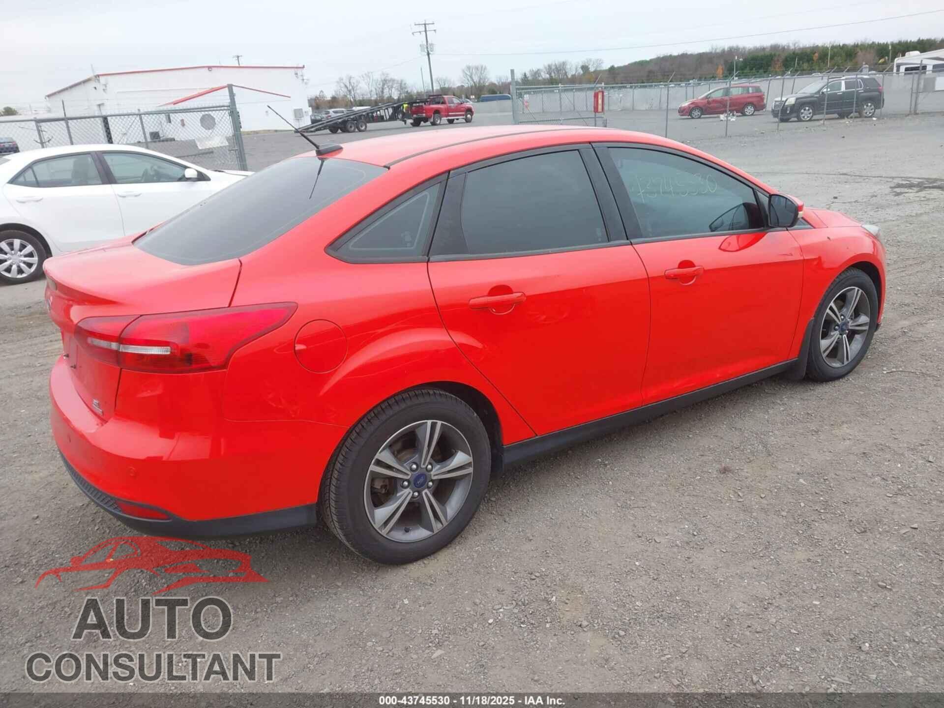 FORD FOCUS 2016 - 1FADP3FE6GL360342