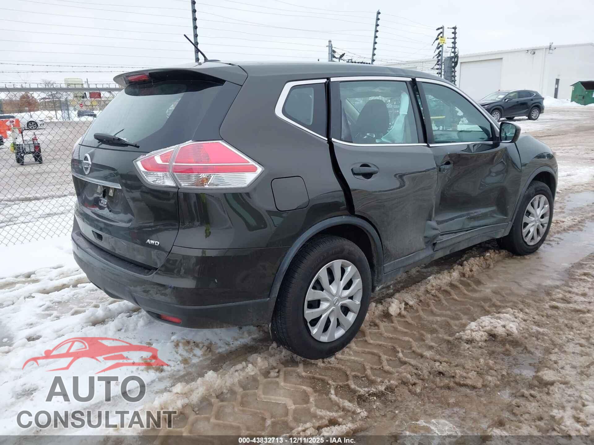 NISSAN ROGUE 2016 - KNMAT2MVXGP682352