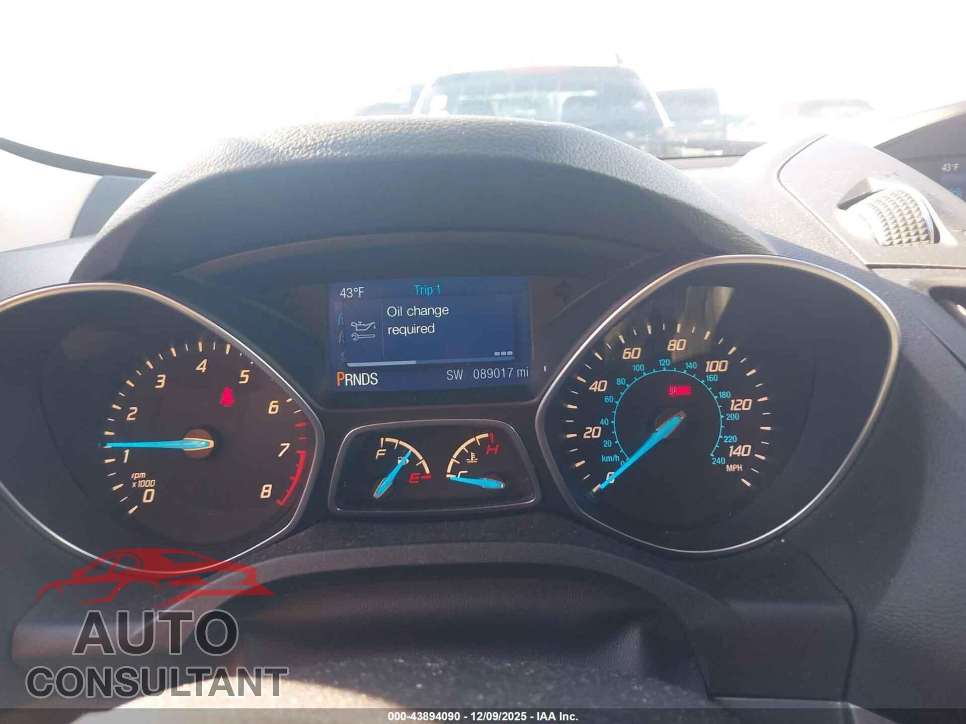 FORD ESCAPE 2014 - 1FMCU0GX3EUC35590