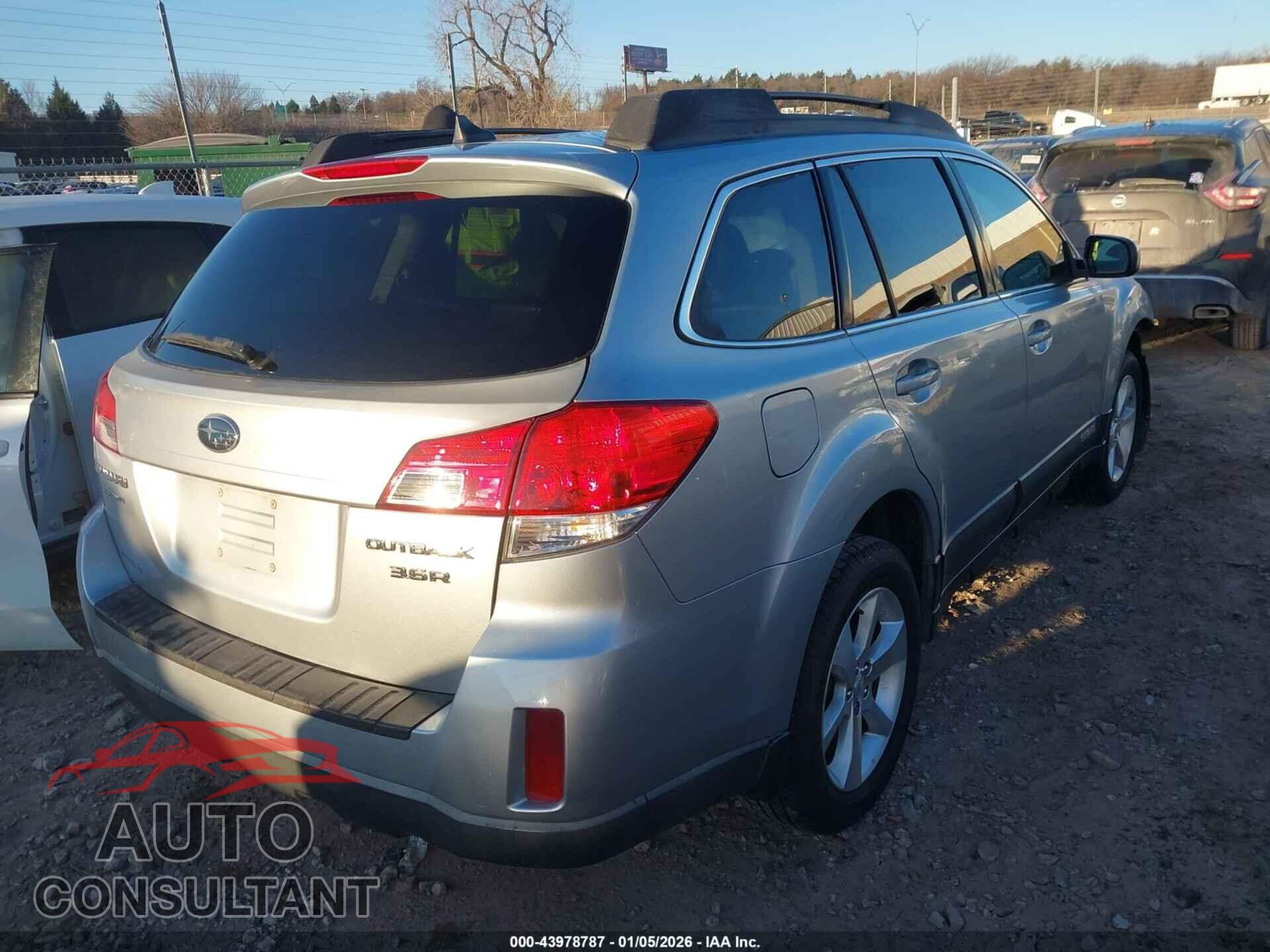 SUBARU OUTBACK 2014 - 4S4BRDKC3E2302466