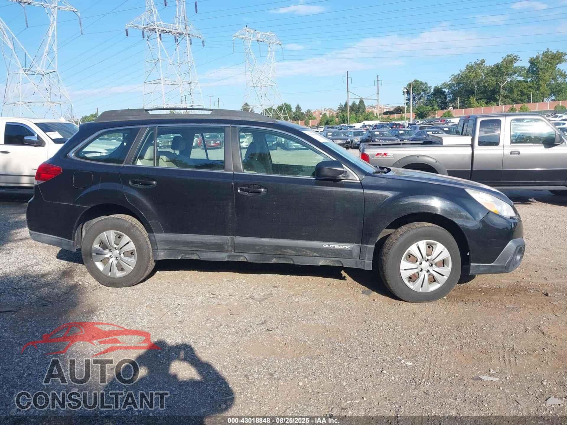SUBARU OUTBACK 2014 - 4S4BRCAC2E3250513