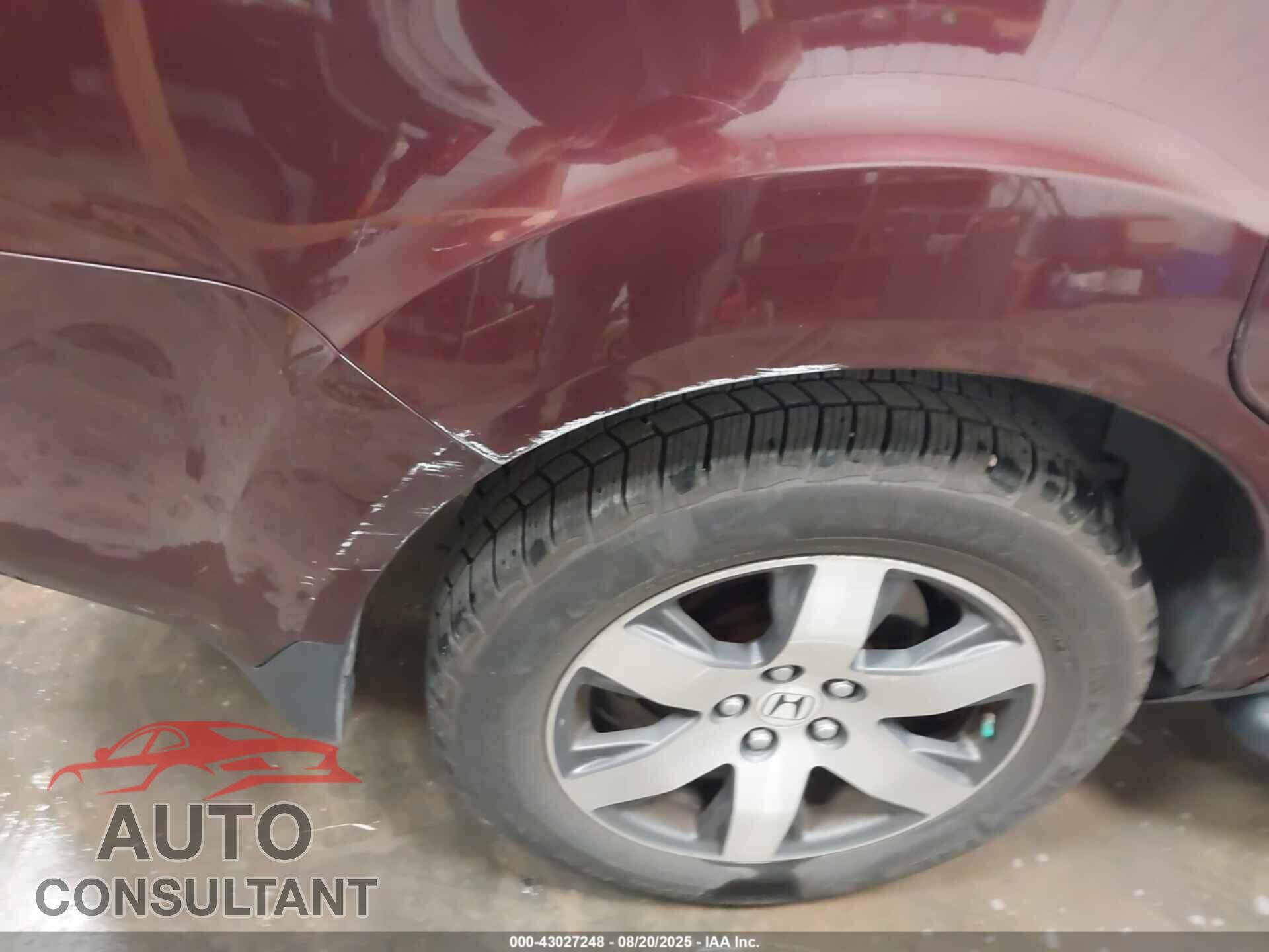 HONDA PILOT 2013 - 5FNYF4H9XDB017407