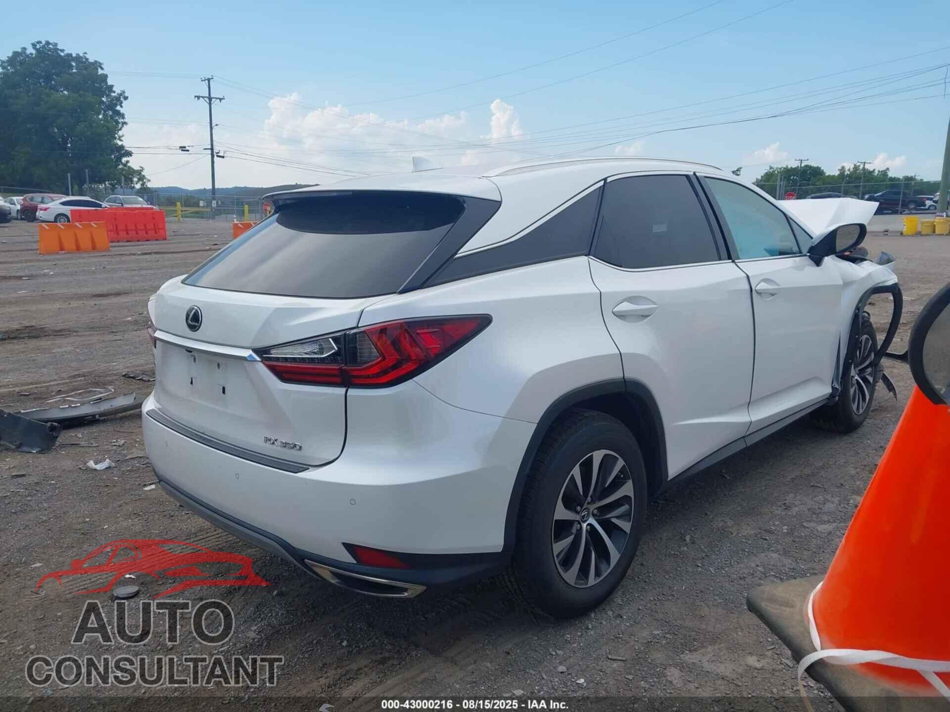 LEXUS RX 350 2020 - 2T2HZMDA3LC215736