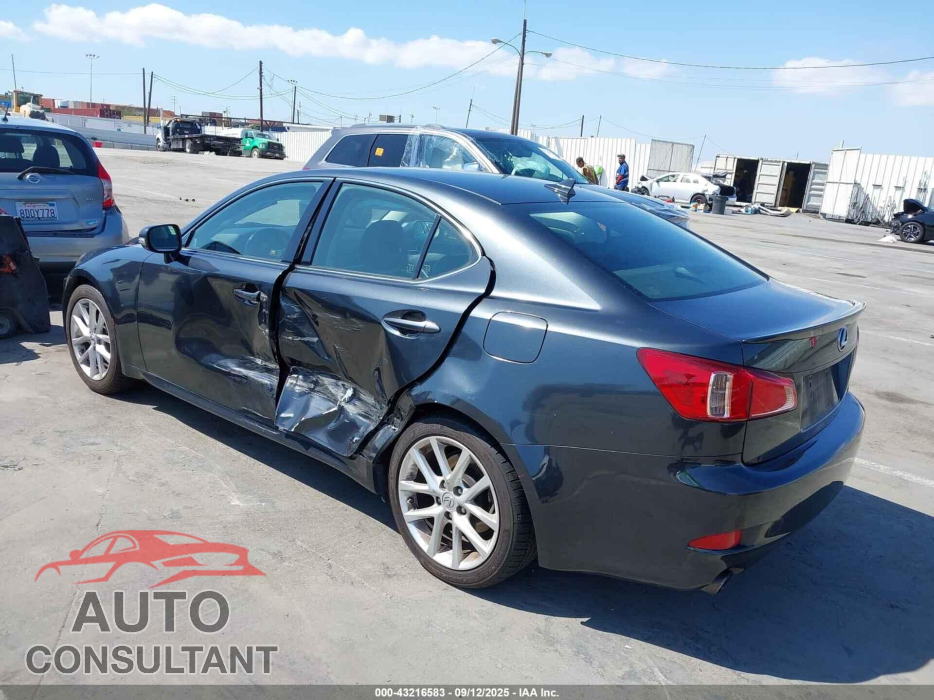 LEXUS IS 250 2011 - JTHBF5C22B5136491