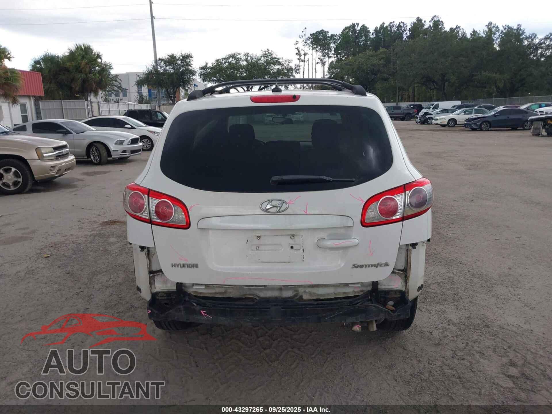 HYUNDAI SANTA FE 2010 - 5NMSG3AB5AH388902