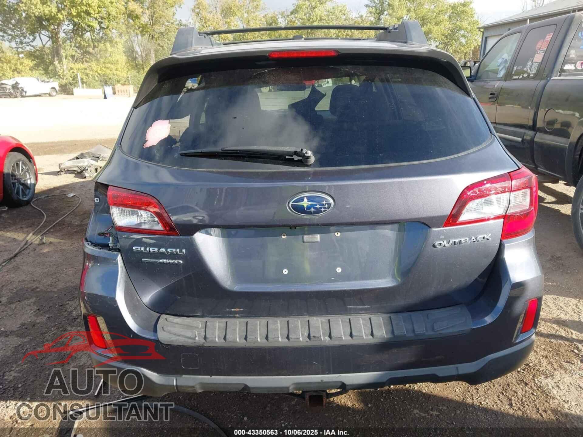 SUBARU OUTBACK 2015 - 4S4BSBFCXF3358287