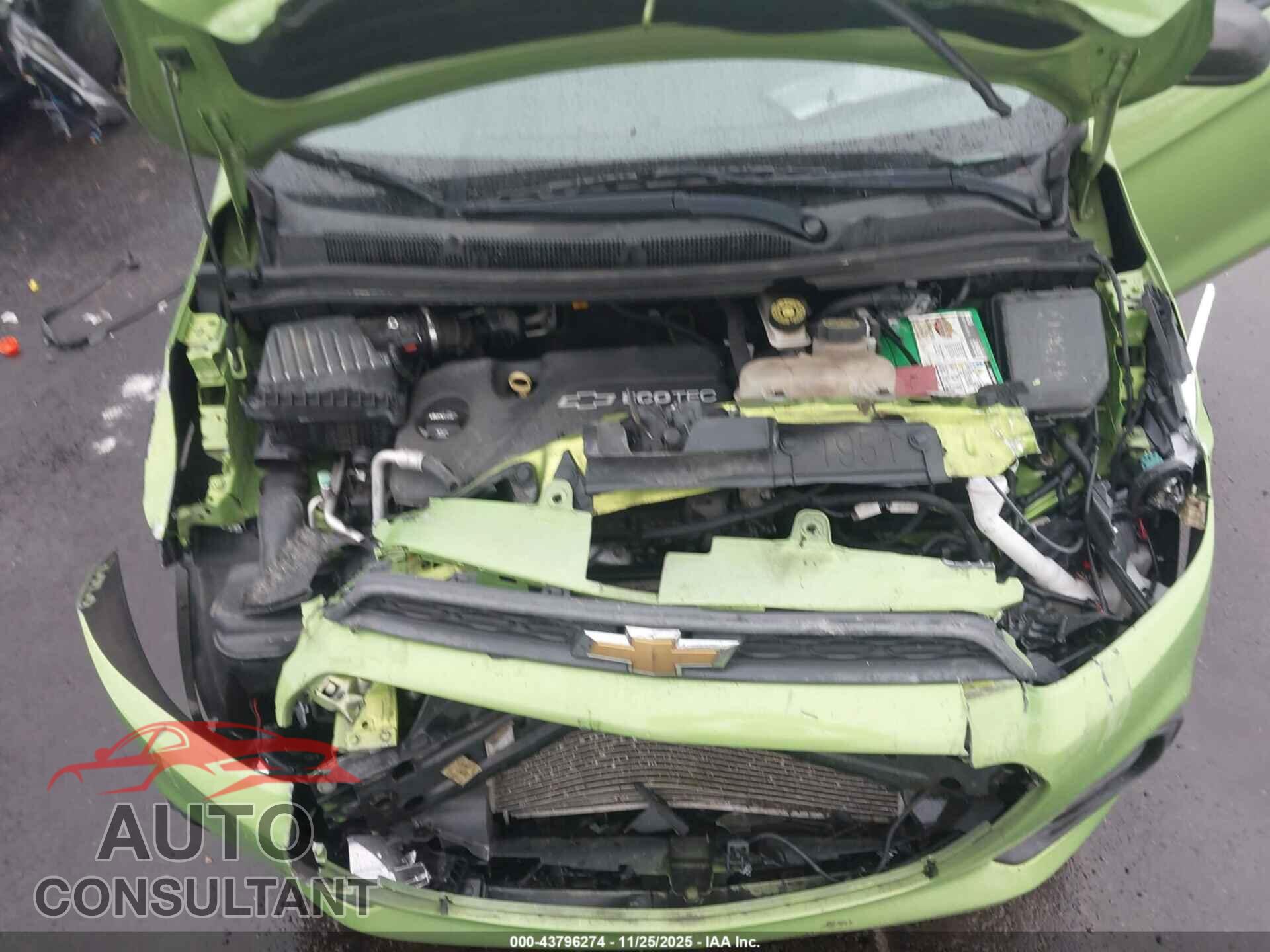 CHEVROLET SPARK 2016 - KL8CB6SA4GC570357