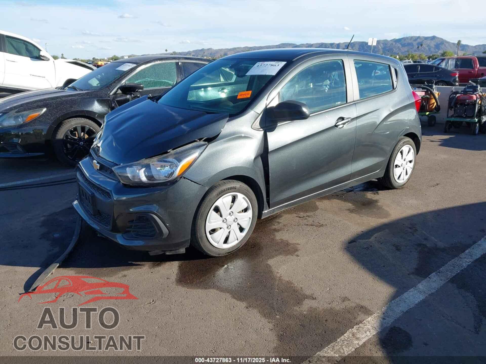 CHEVROLET SPARK 2017 - KL8CB6SA2HC838548