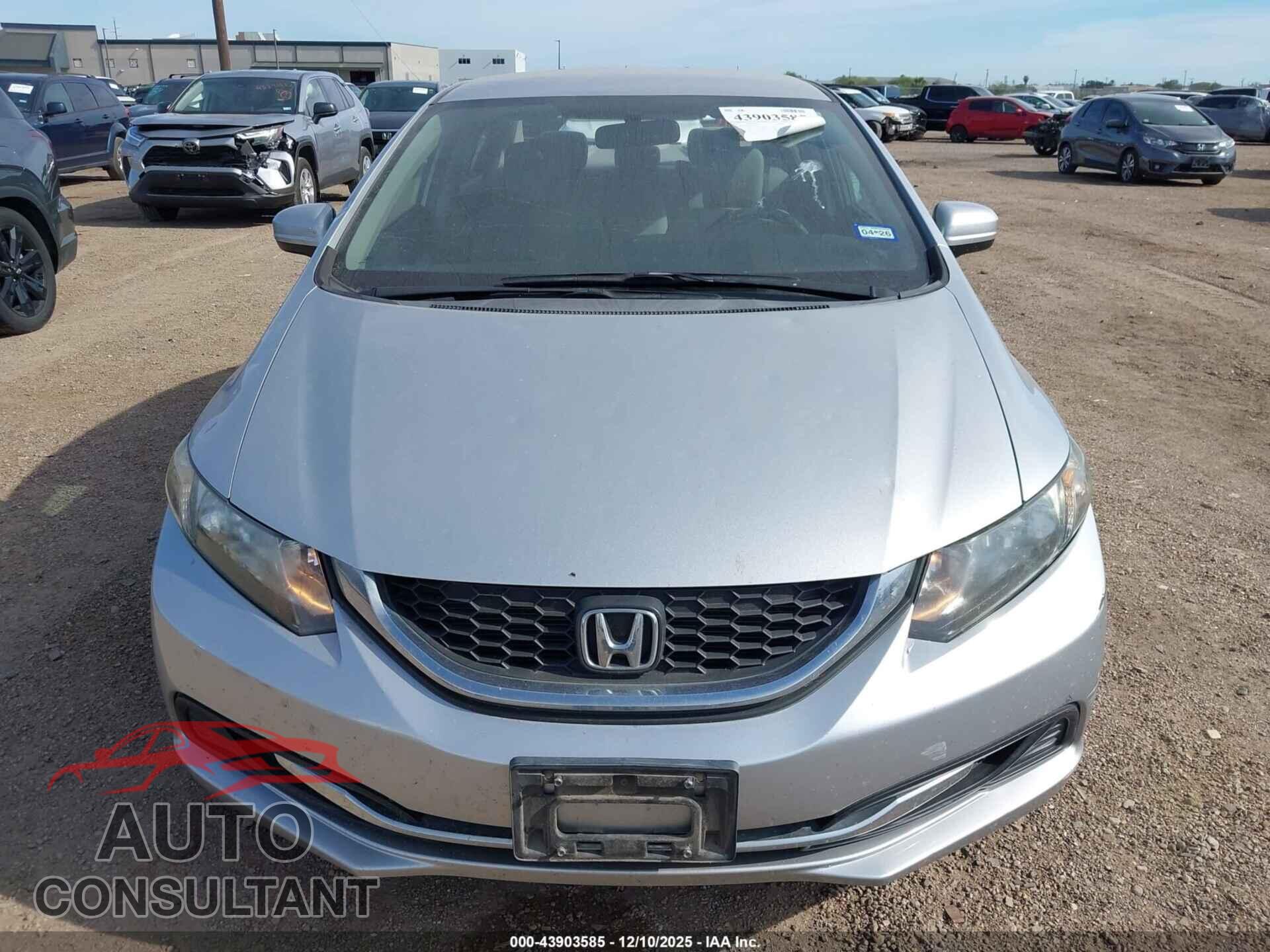 HONDA CIVIC 2015 - 2HGFB2F56FH533284