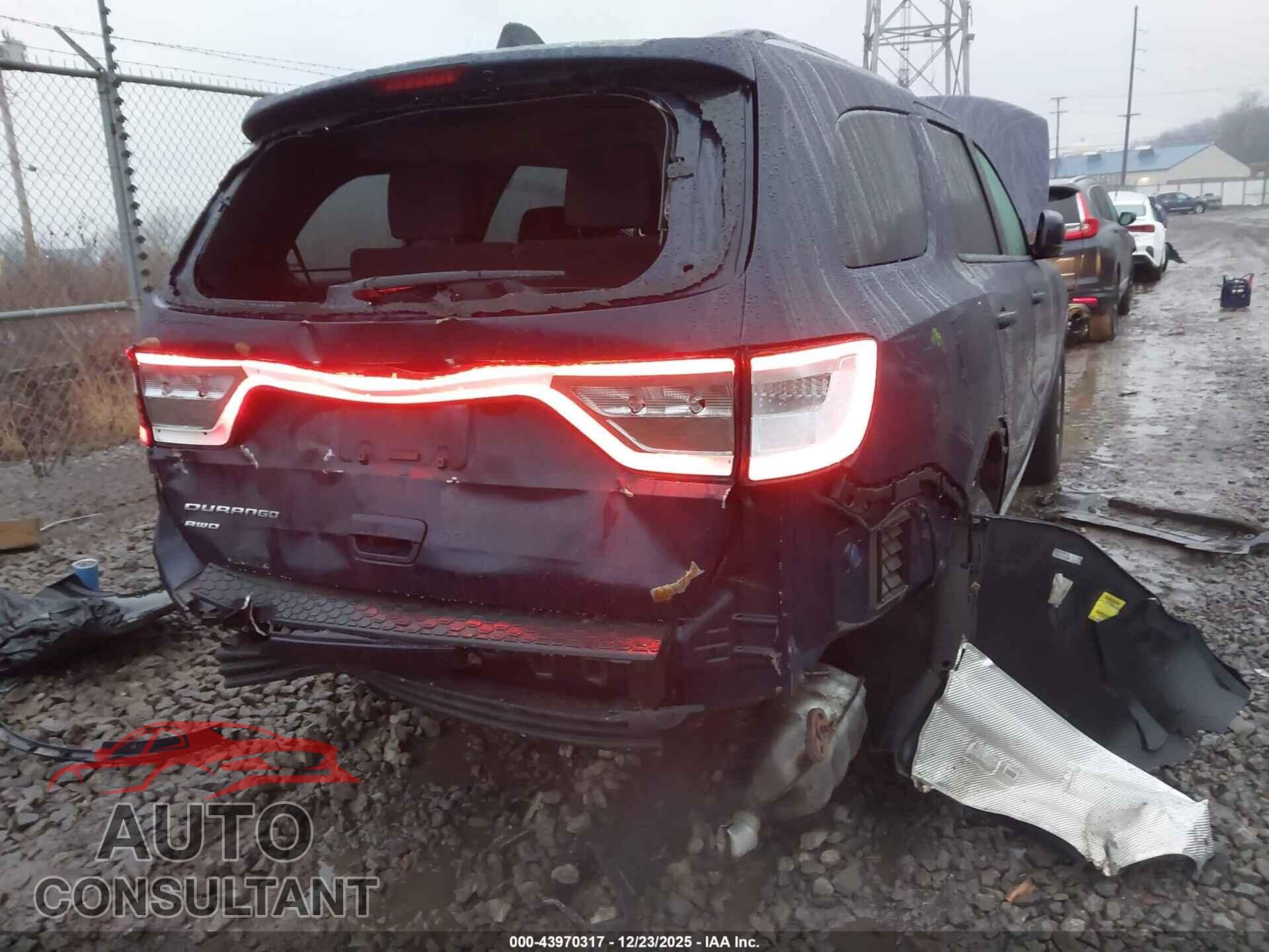 DODGE DURANGO 2017 - 1C4RDJAG3HC871417