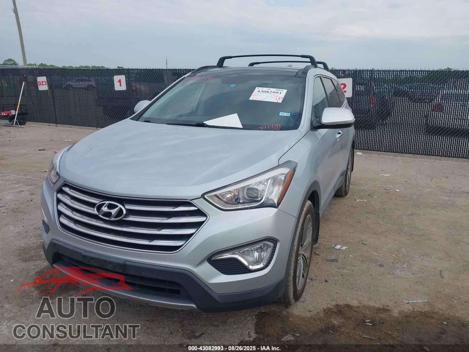HYUNDAI SANTA FE 2015 - KM8SRDHF9FU104532