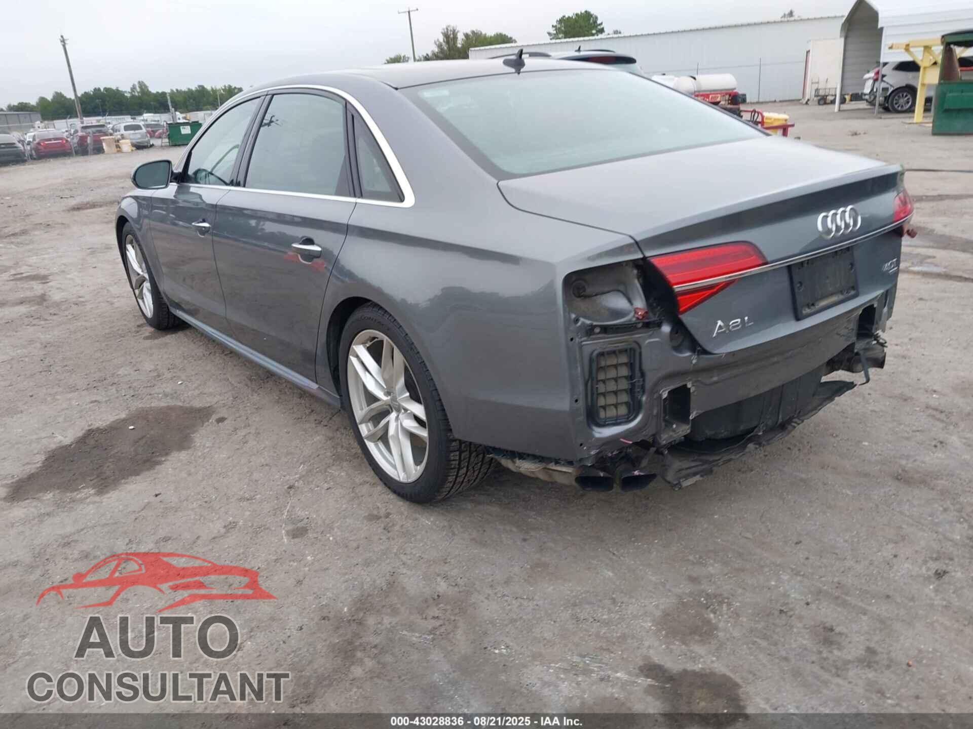 AUDI A8 L 2016 - WAU43AFD3GN005437