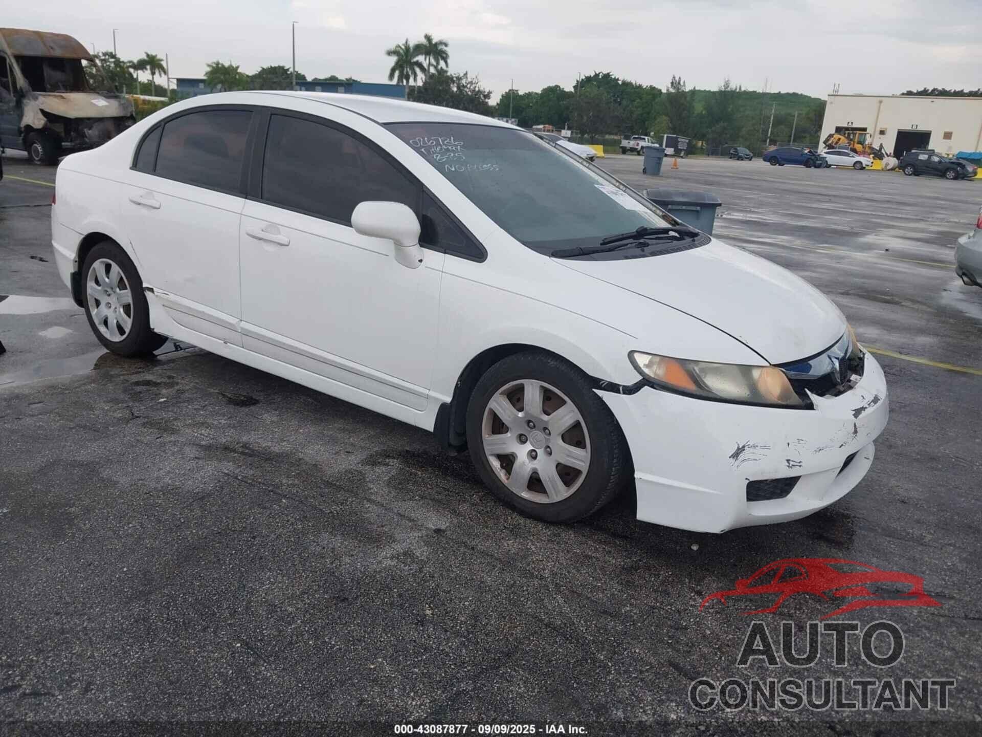 HONDA CIVIC 2011 - 19XFA1F52BE026786