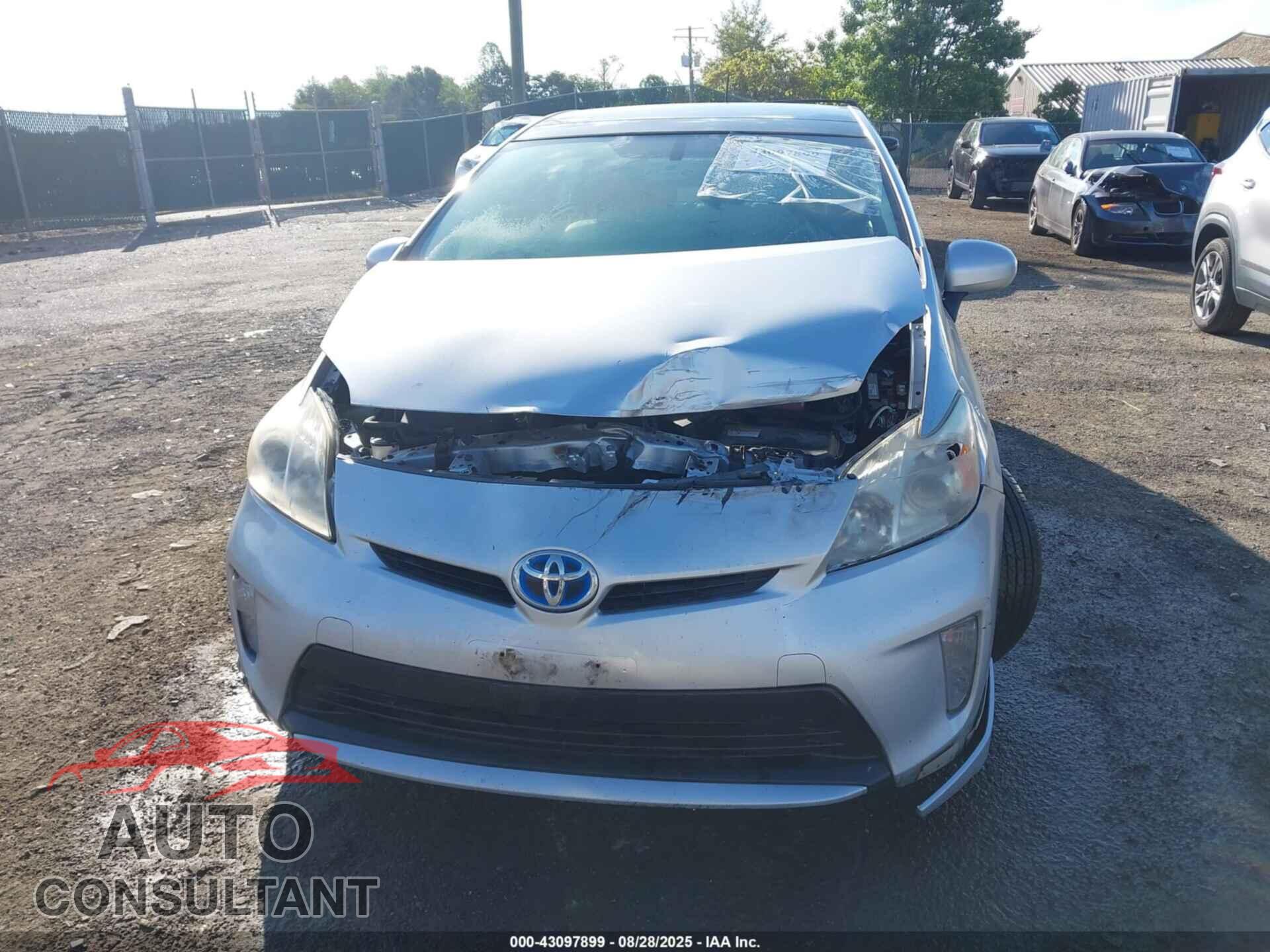 TOYOTA PRIUS 2013 - JTDKN3DU0D5580271