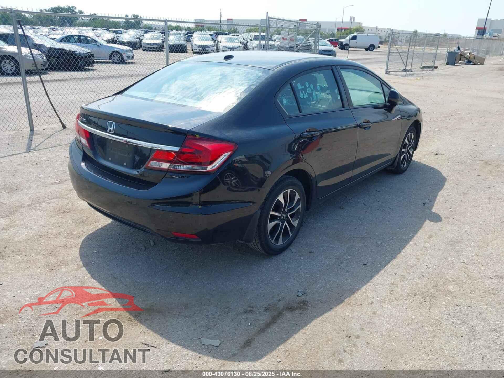 HONDA CIVIC 2013 - 19XFB2F80DE059379