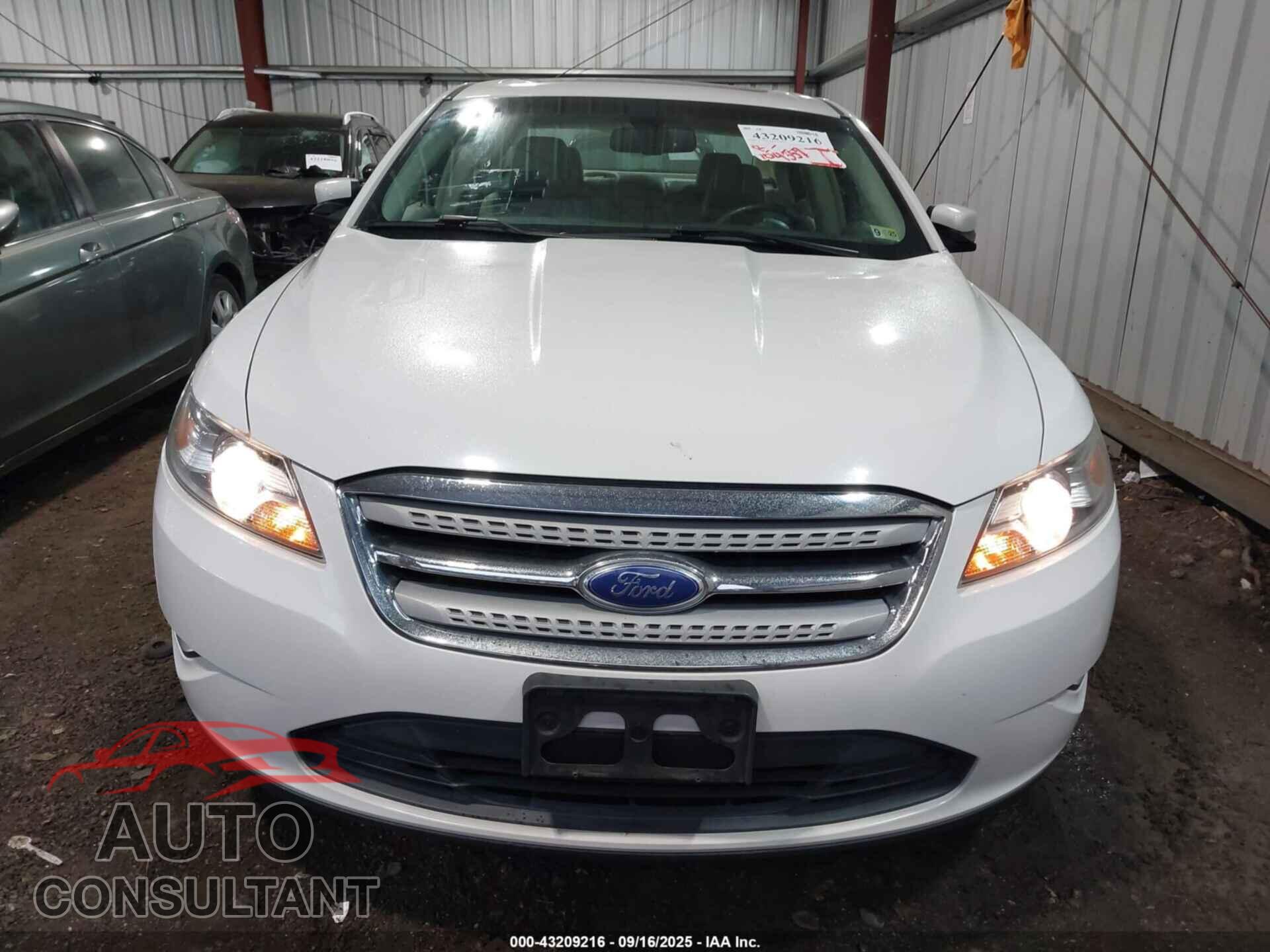 FORD TAURUS 2012 - 1FAHP2EWXCG123006
