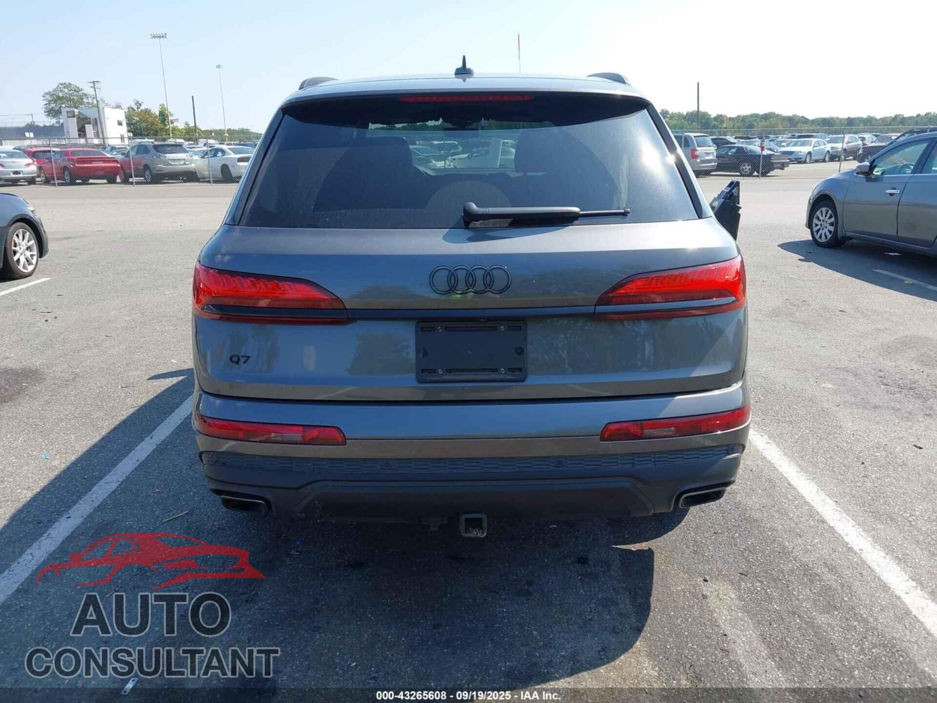 AUDI Q7 2025 - WA1LCBF73SD002965