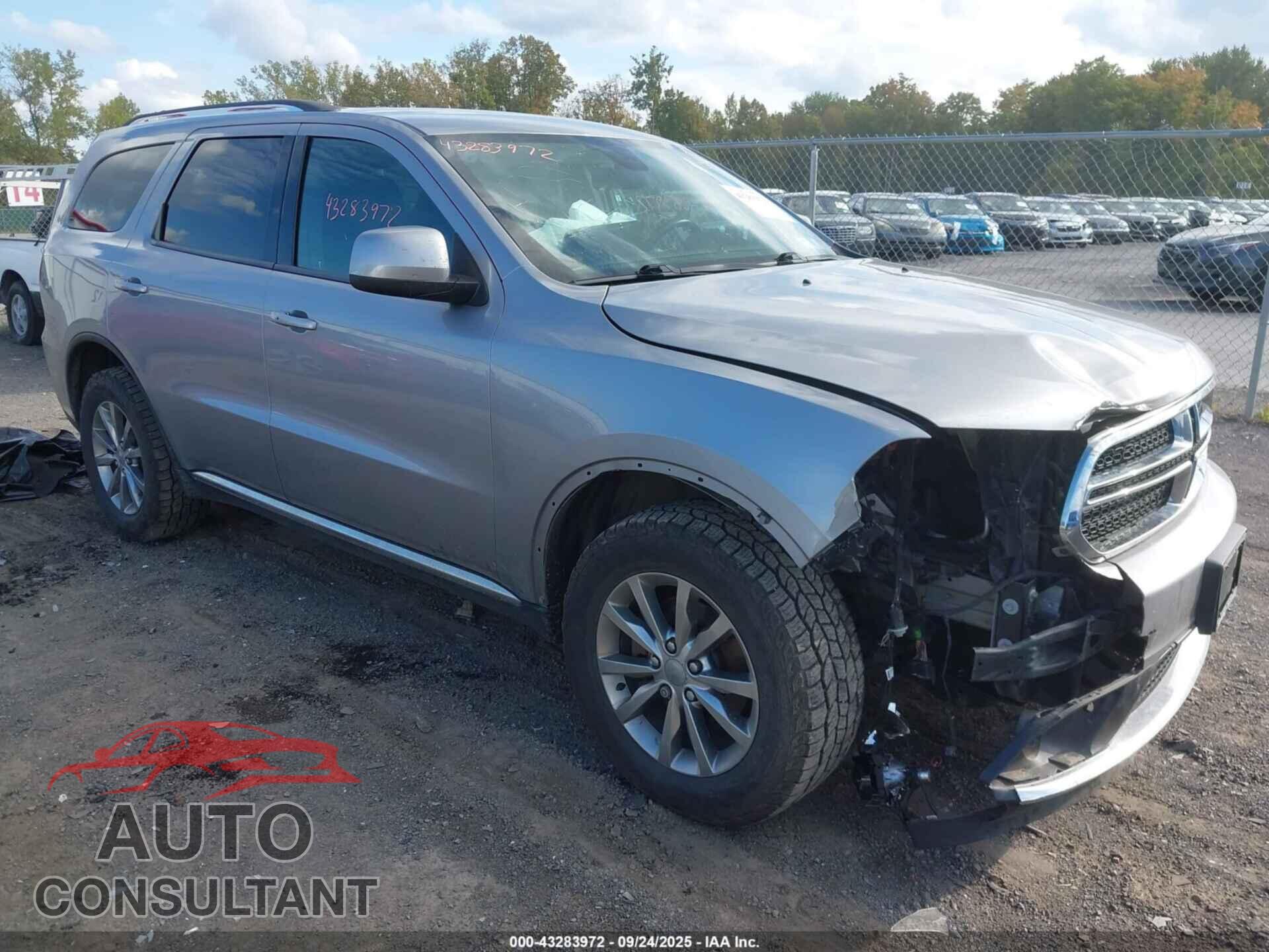 DODGE DURANGO 2018 - 1C4RDJAG5JC176264
