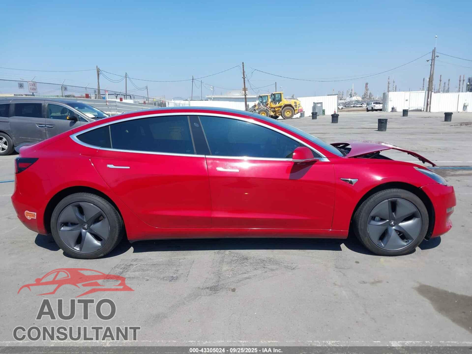 TESLA MODEL 3 2019 - 5YJ3E1EB5KF496786
