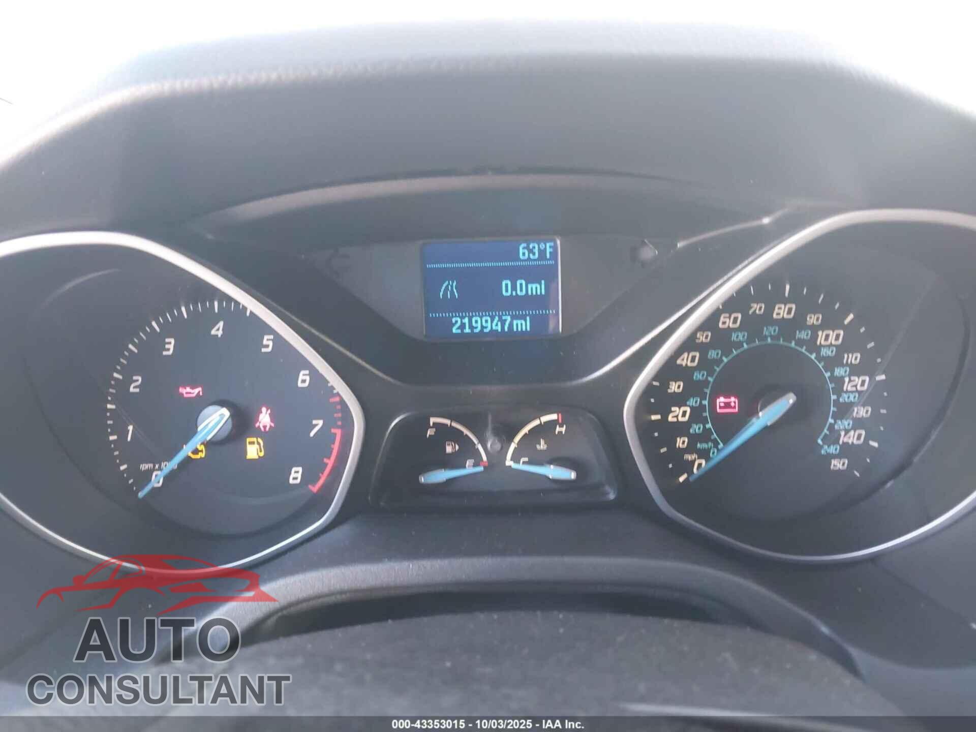 FORD FOCUS 2012 - 1FAHP3E25CL187867