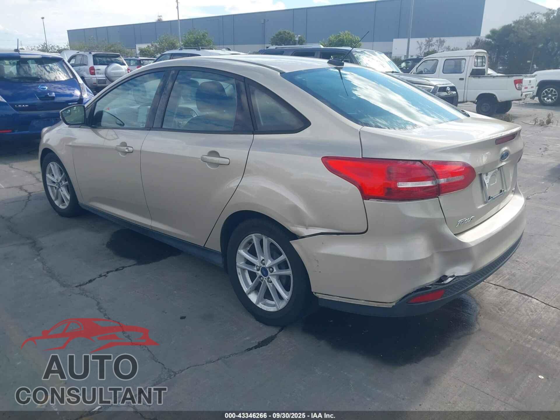 FORD FOCUS 2017 - 1FADP3F25HL333706