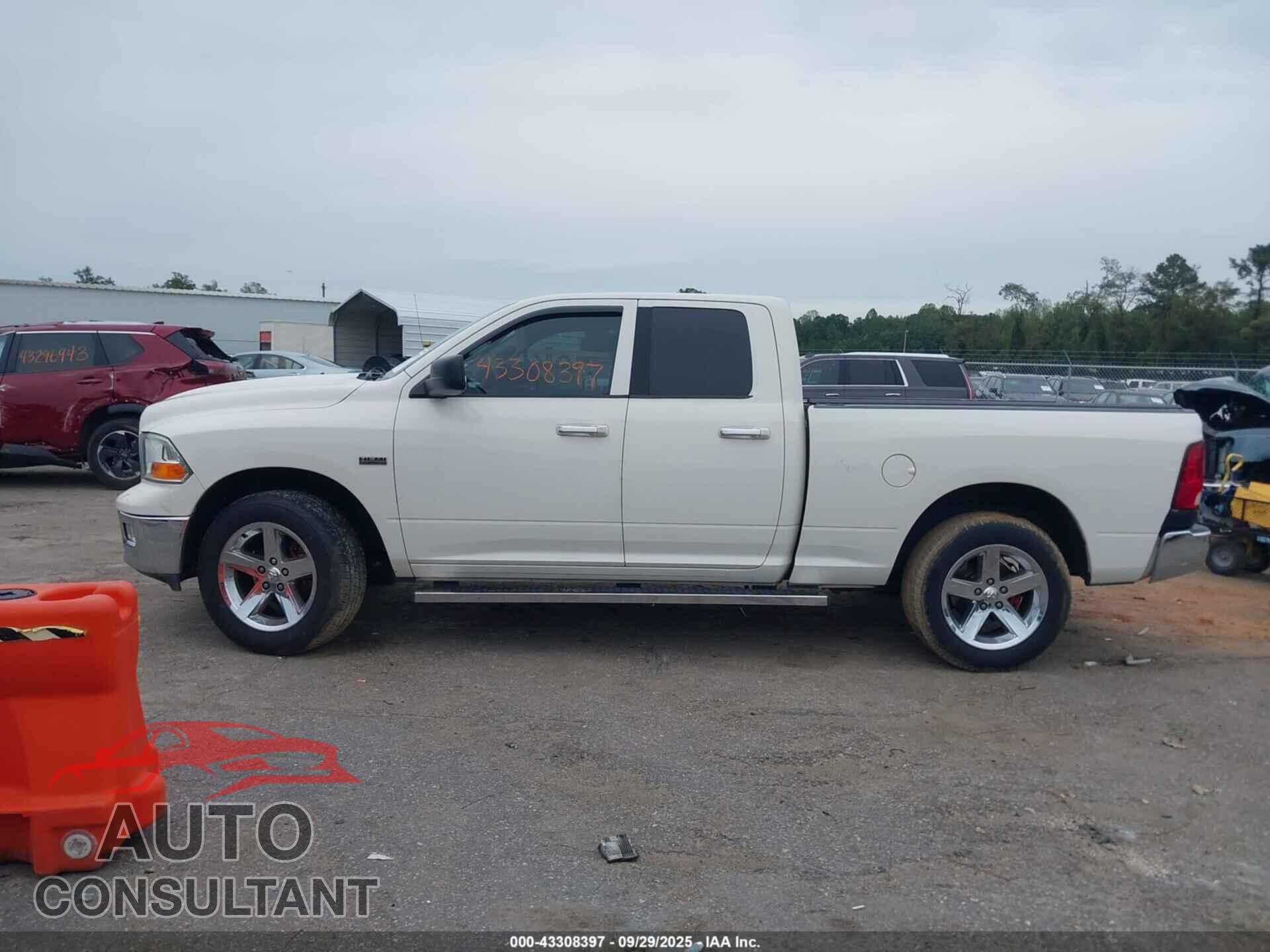 DODGE RAM 1500 2009 - 1D3HV18T69S793631