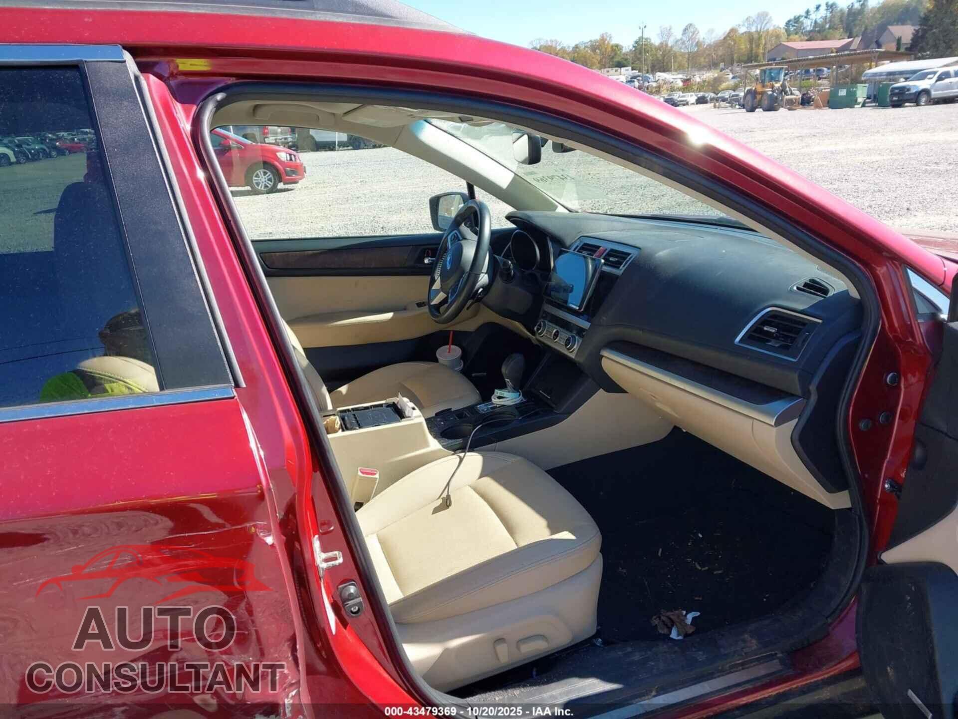 SUBARU OUTBACK 2017 - 4S4BSANC6H3349312