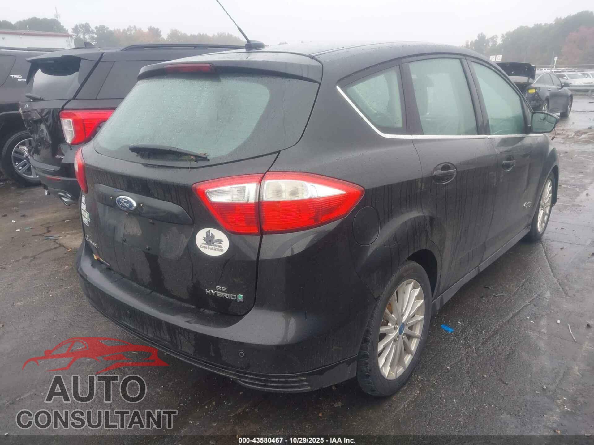 FORD C-MAX ENERGI 2013 - 1FADP5CU1DL512191