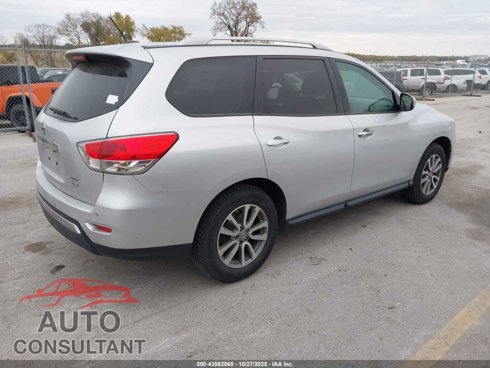 NISSAN PATHFINDER 2014 - 5N1AR2MM5EC629175