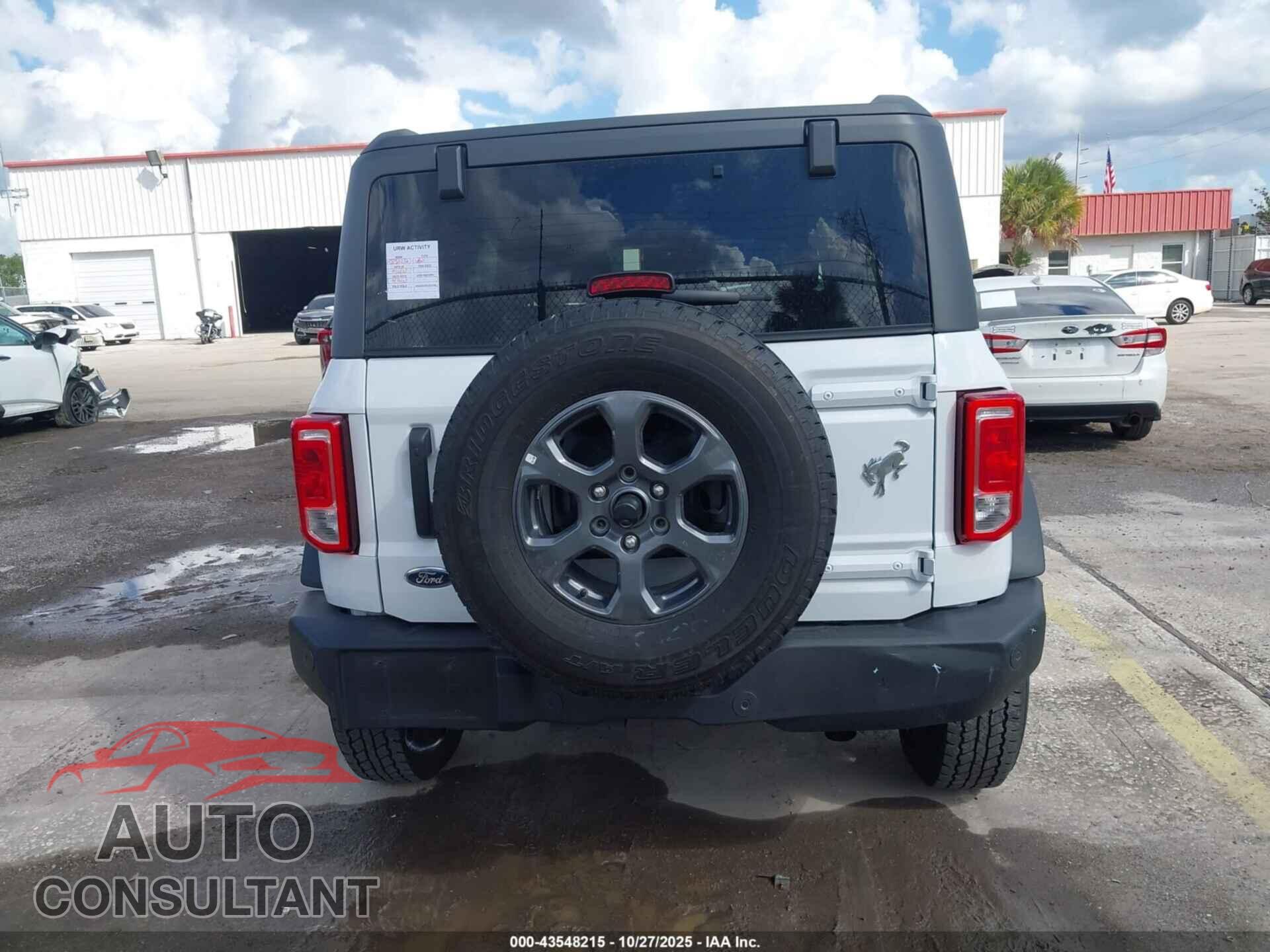 FORD BRONCO 2025 - 1FMDE7BH1SLA43029