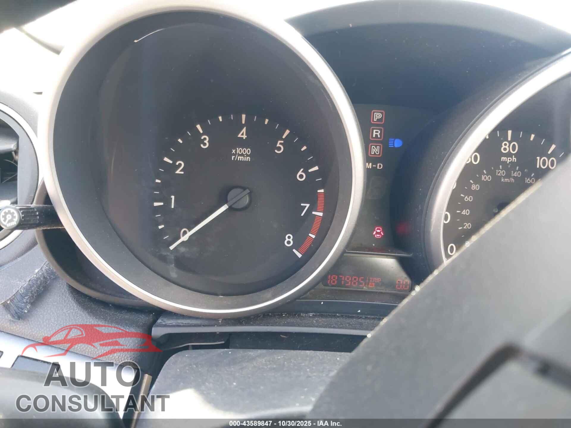 MAZDA MAZDA3 2010 - JM1BL1SF3A1130650
