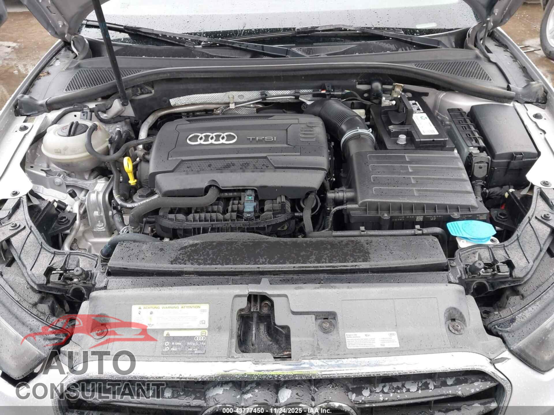AUDI A3 2016 - WAUA7GFF3G1048842