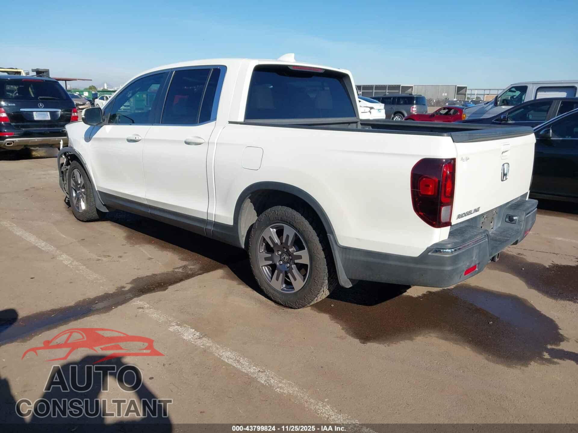 HONDA RIDGELINE 2017 - 5FPYK2F6XHB007188