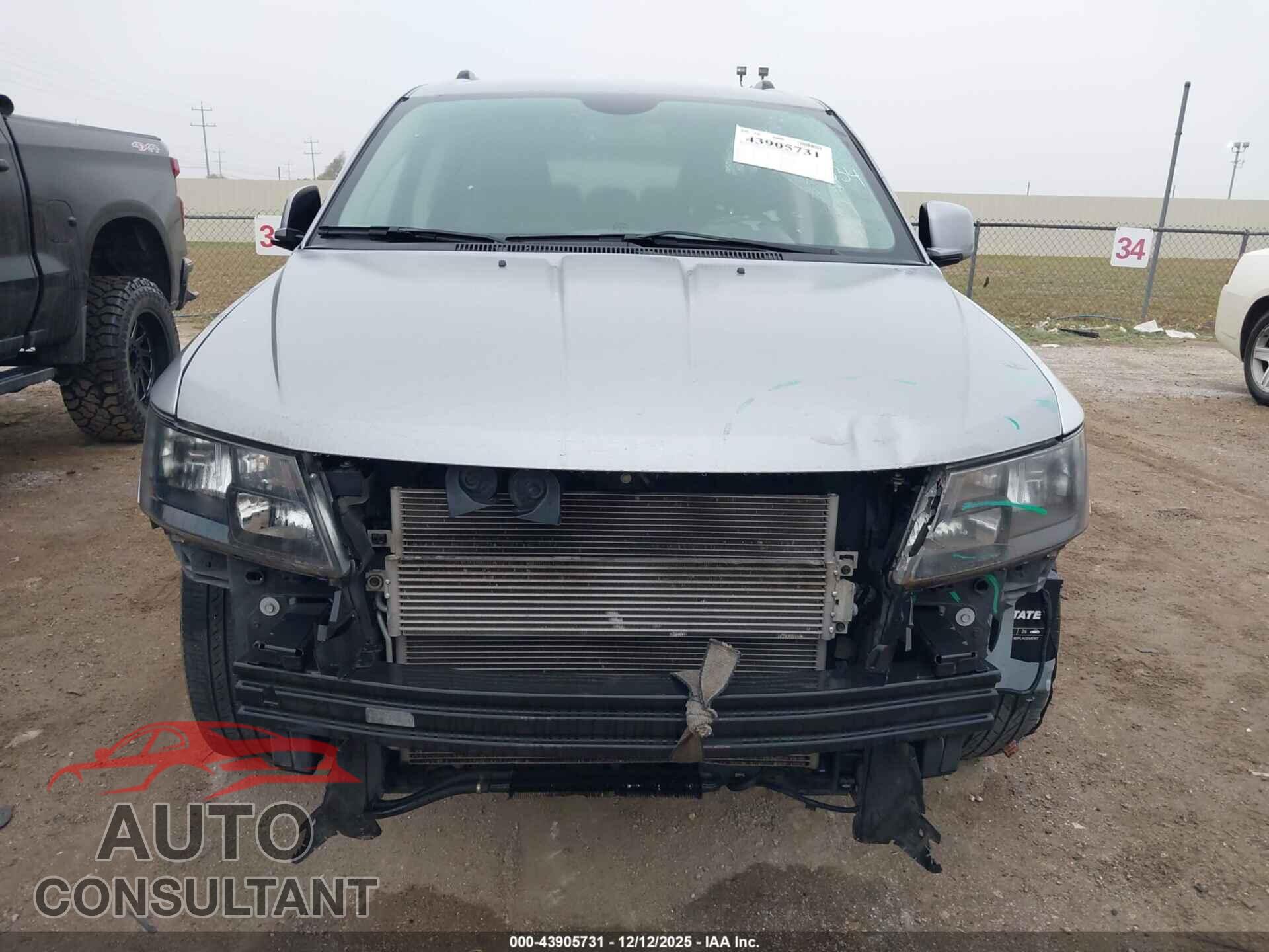 DODGE JOURNEY 2017 - 3C4PDCGG5HT510334