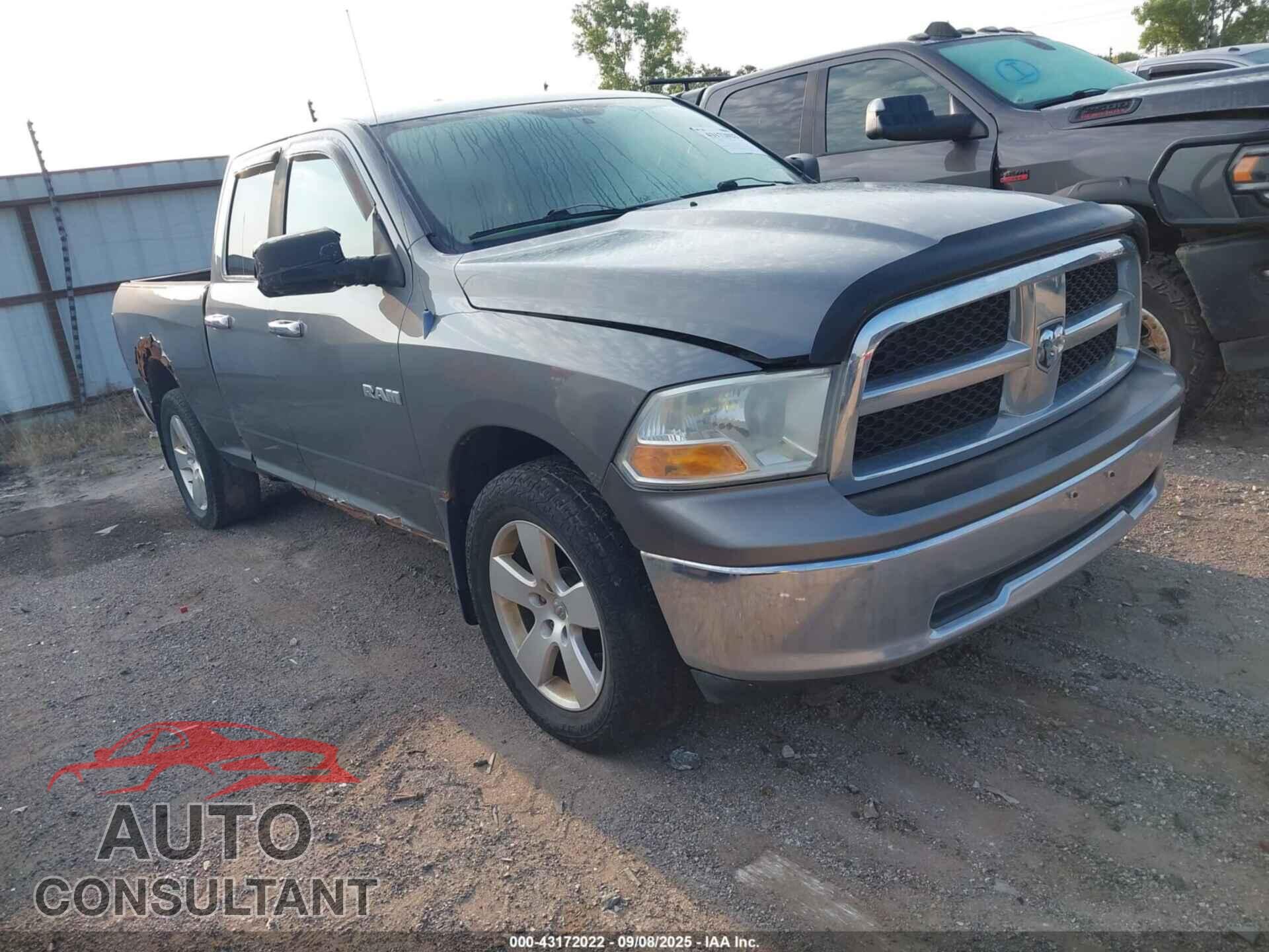 DODGE RAM 1500 2009 - 1D3HV18P09S815772