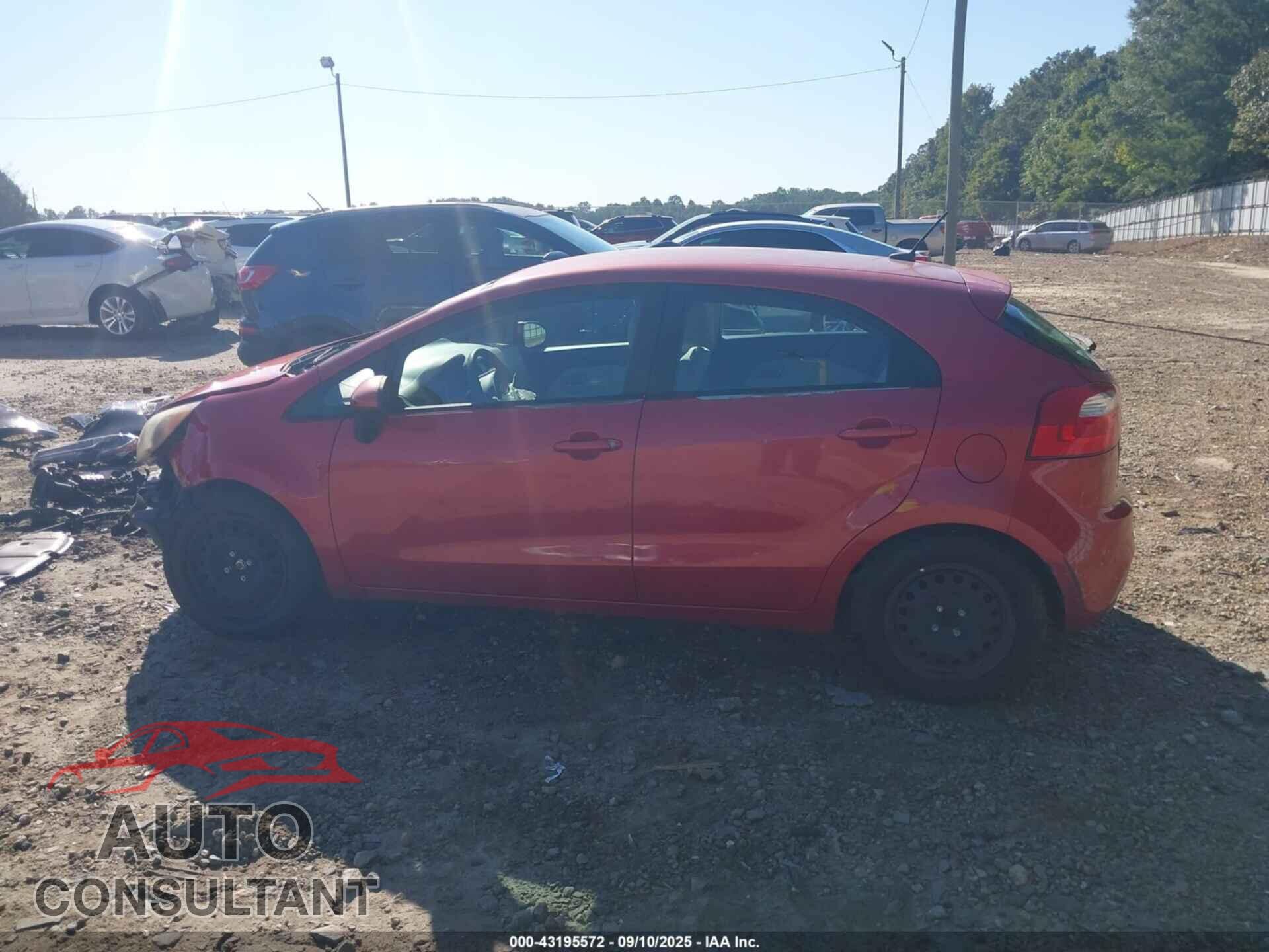 KIA RIO5 2012 - KNADN5A3XC6022269