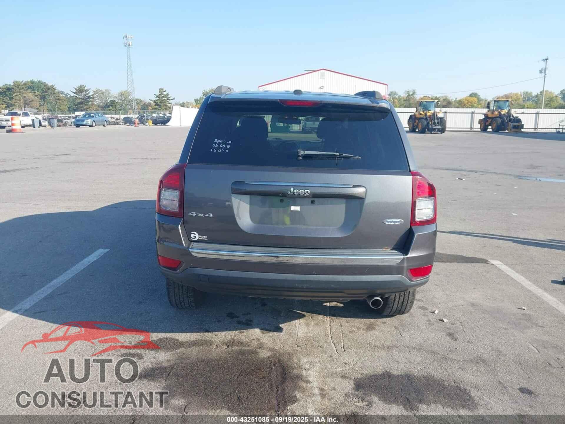JEEP COMPASS 2017 - 1C4NJDEB3HD192636