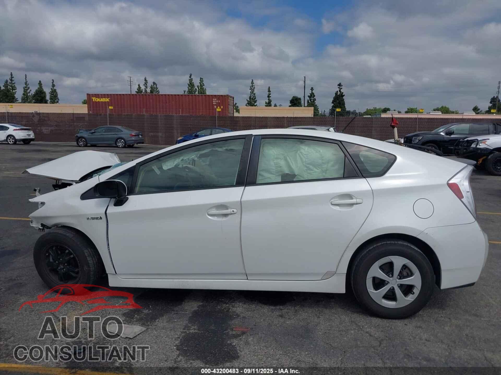 TOYOTA PRIUS 2013 - JTDKN3DU0D5641876