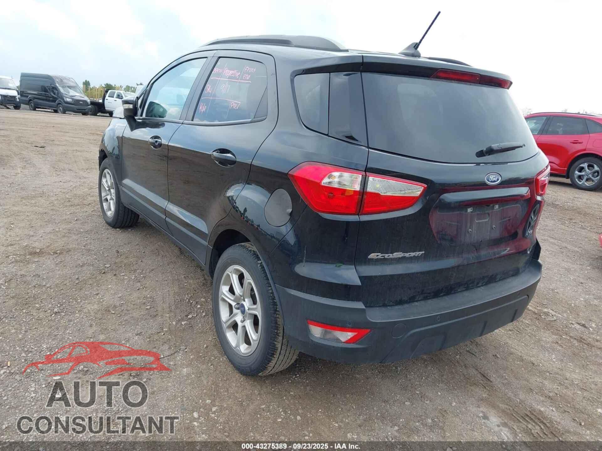 FORD ECOSPORT 2021 - MAJ3S2GE3MC438462