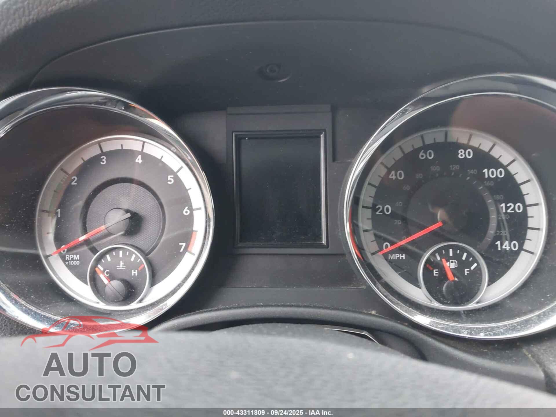 DODGE DURANGO 2011 - 1D4RD2GG7BC653326