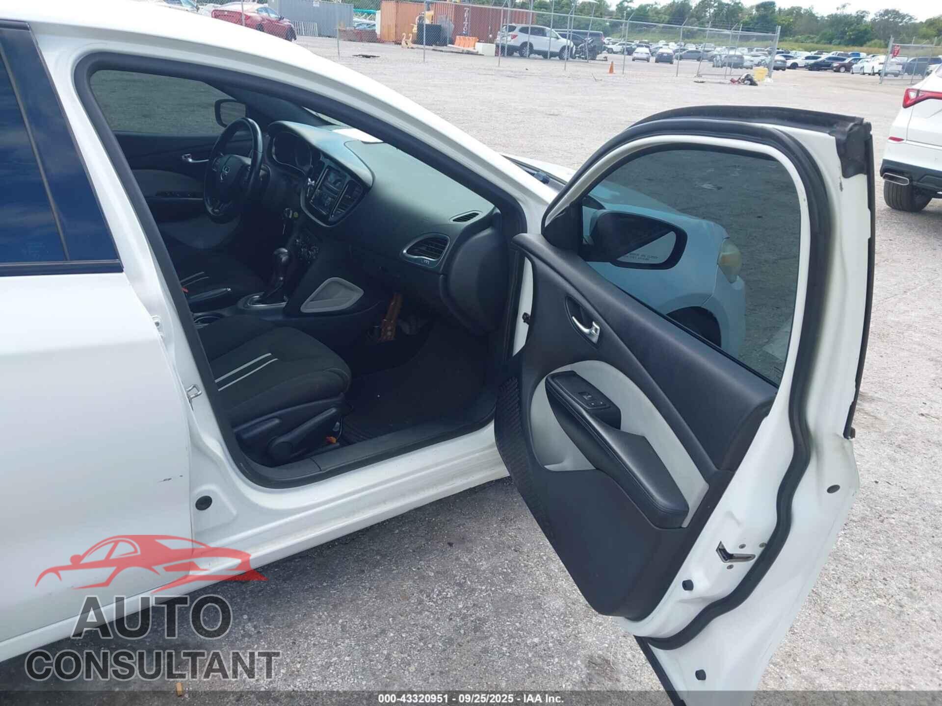 DODGE DART 2013 - 1C3CDFBA0DD106008