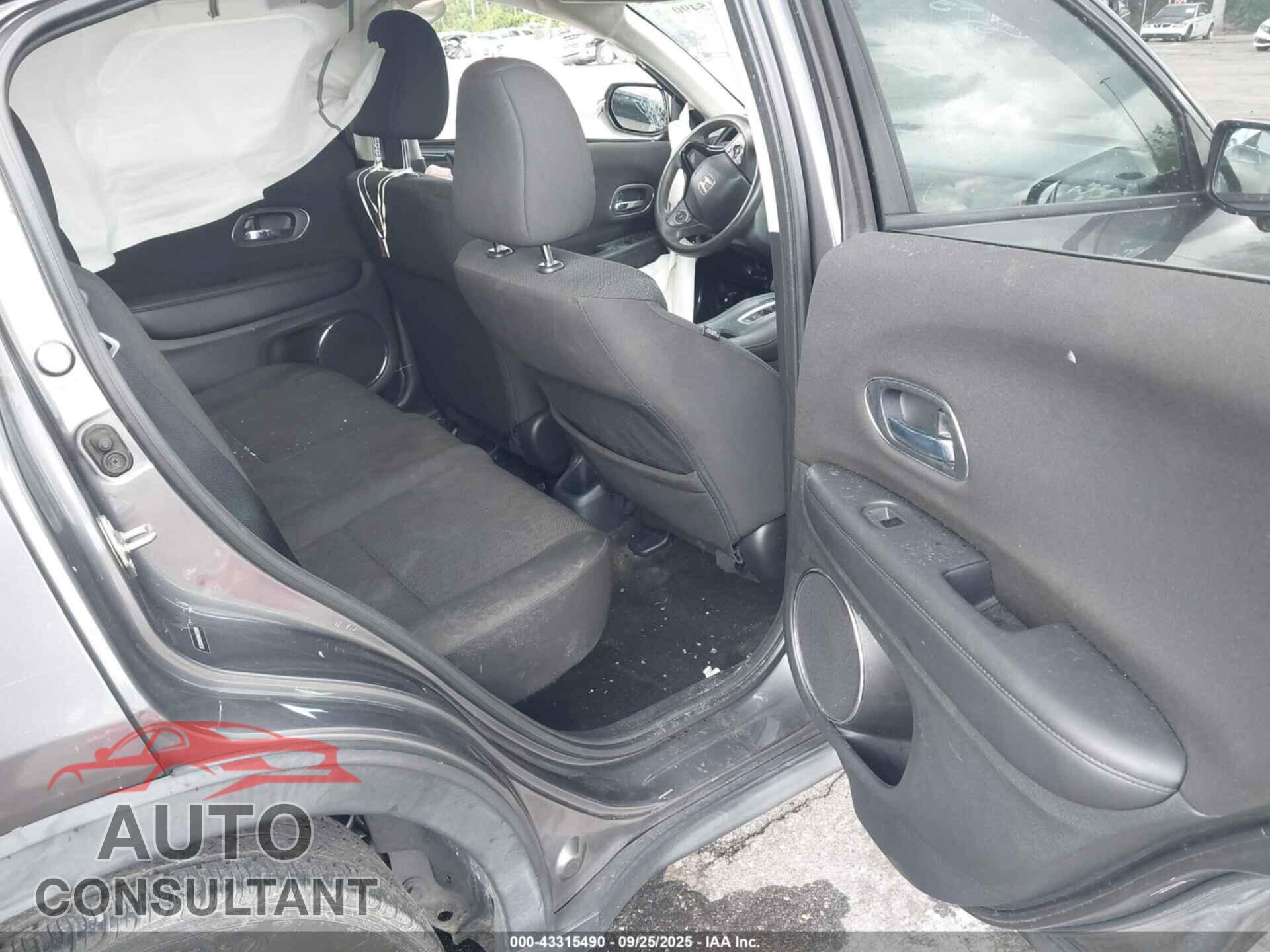 HONDA HR-V 2017 - 3CZRU5H56HM726585