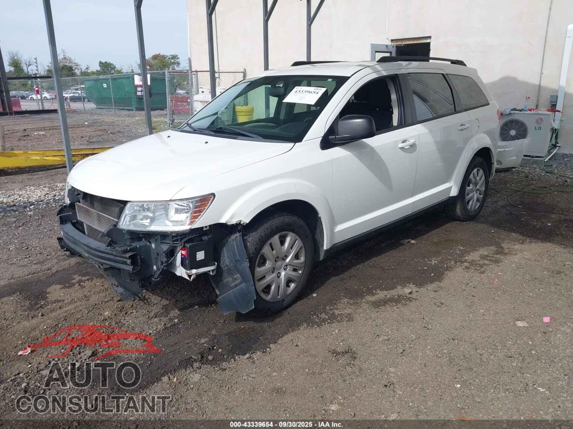 DODGE JOURNEY 2017 - 3C4PDCAB8HT544894