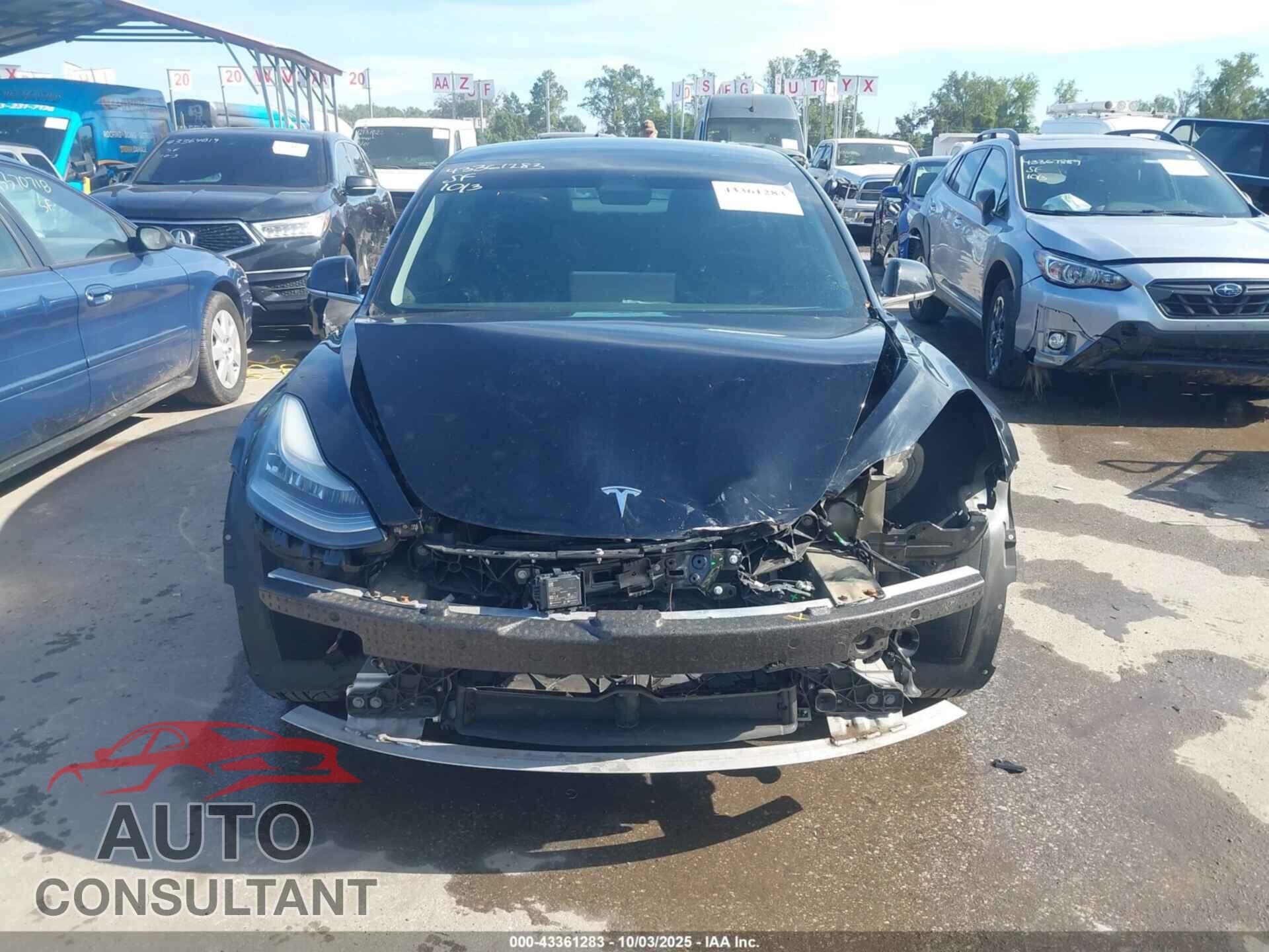 TESLA MODEL 3 2019 - 5YJ3E1EA8KF415769