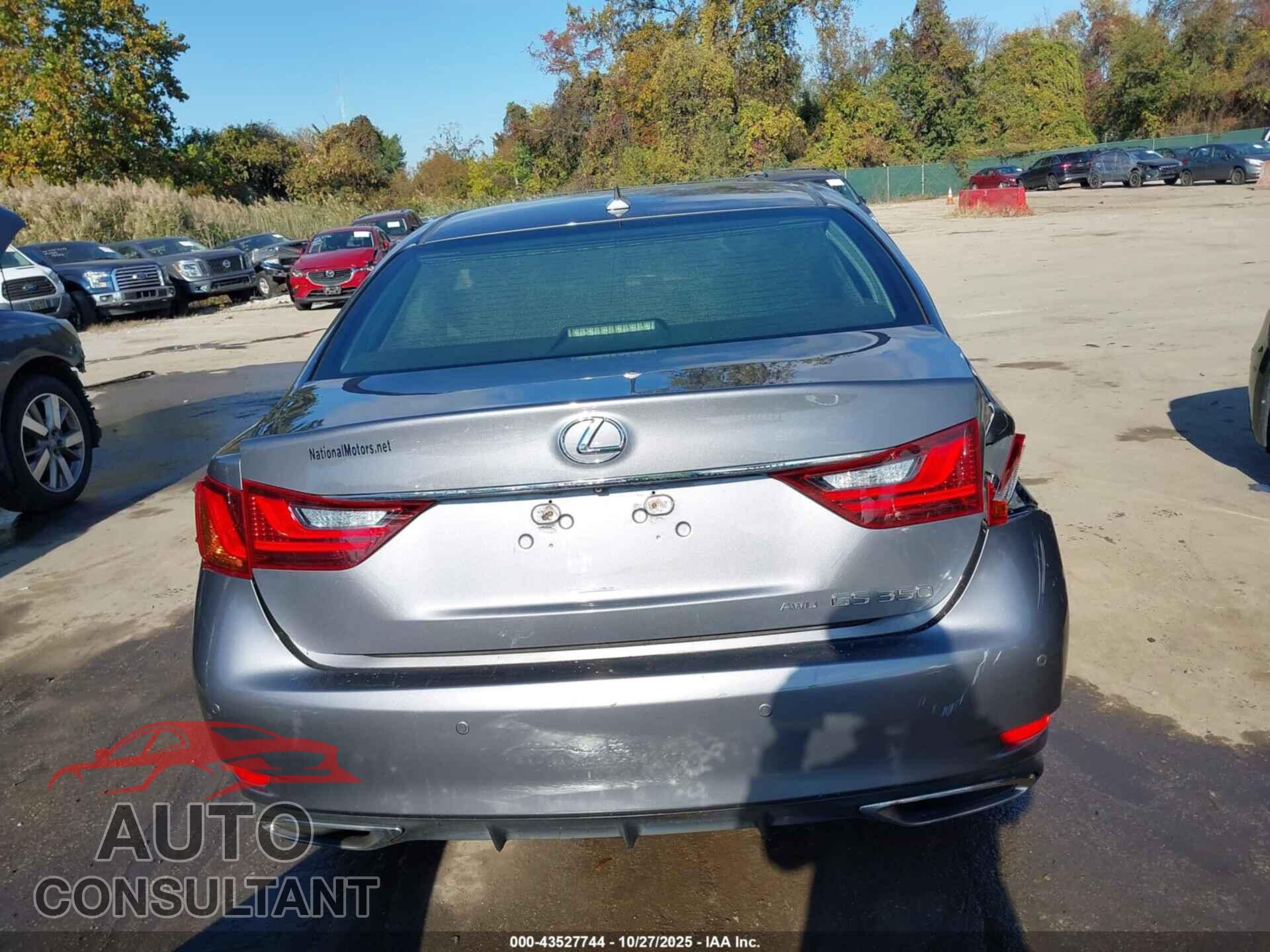 LEXUS GS 350 2013 - JTHCE1BL6D5003469