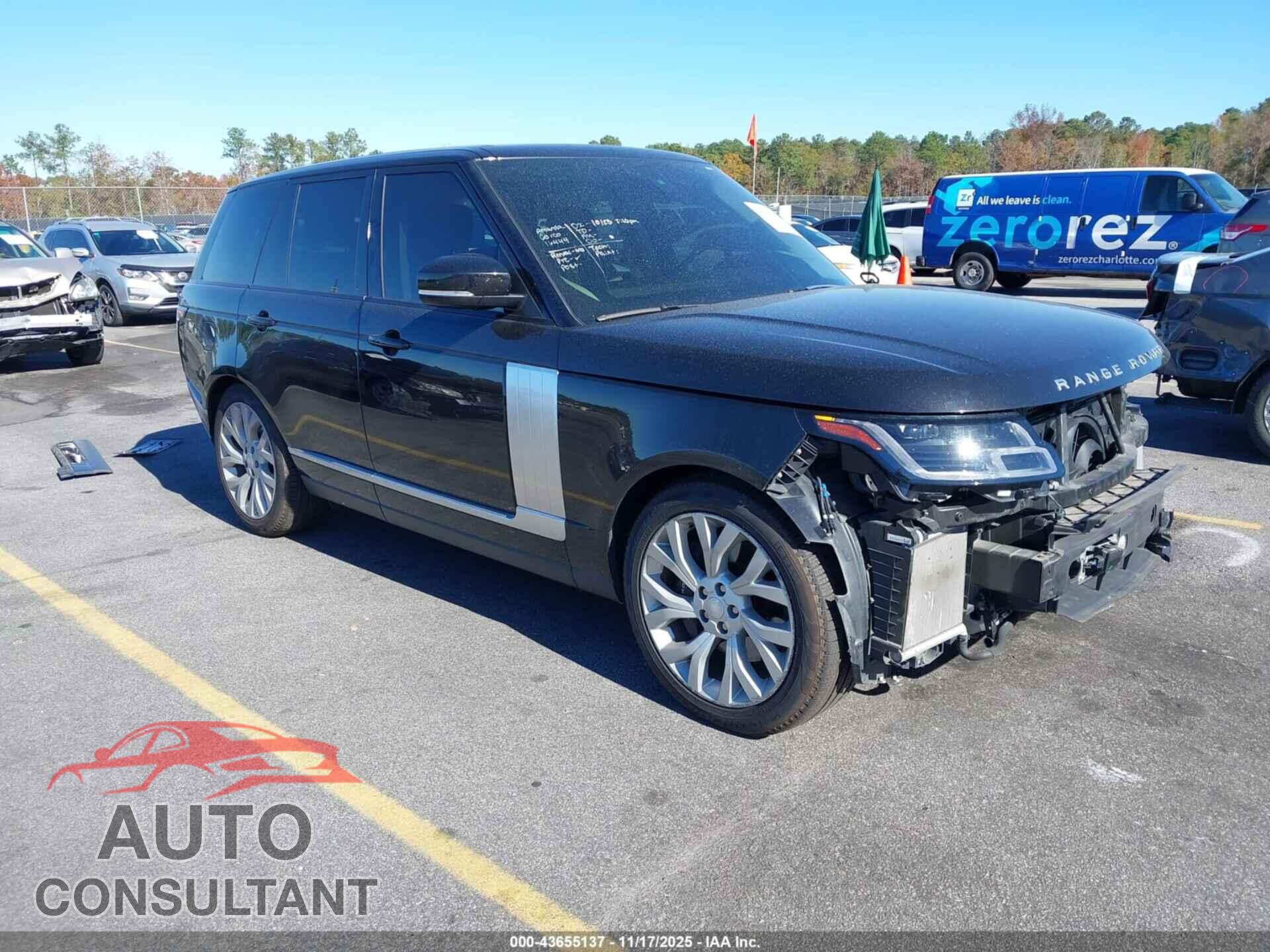 LAND ROVER RANGE ROVER 2021 - SALGS2RU2MA430535
